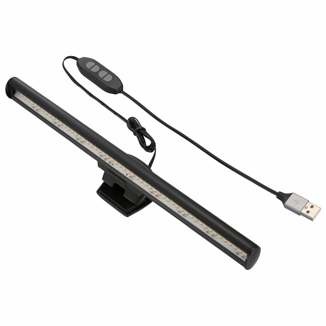 他サイト： PCGEAR モニターLEDライト ノートPC用 [品番]01-3623 OA-SML01-K [[パソコン・スマホ関連:その他の商品画像