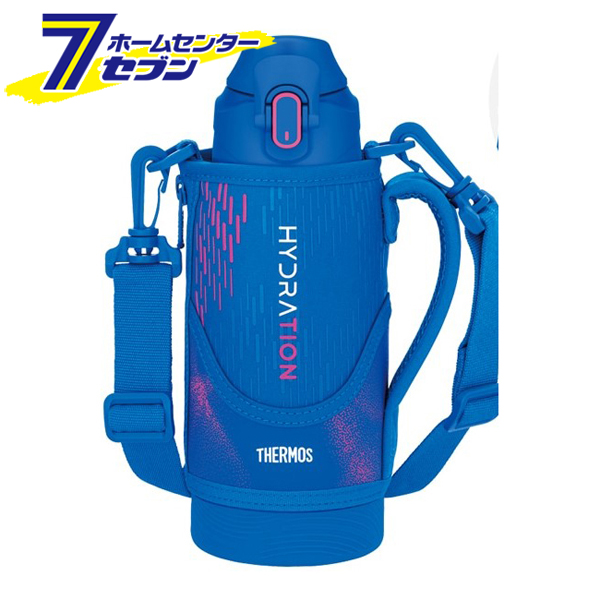 他サイト： 真空断熱 スポーツボトル (保冷専用) 800ml ブルーピンク FJS-800F BLP [水筒 ワンタッチ ストラップ付 部の商品画像