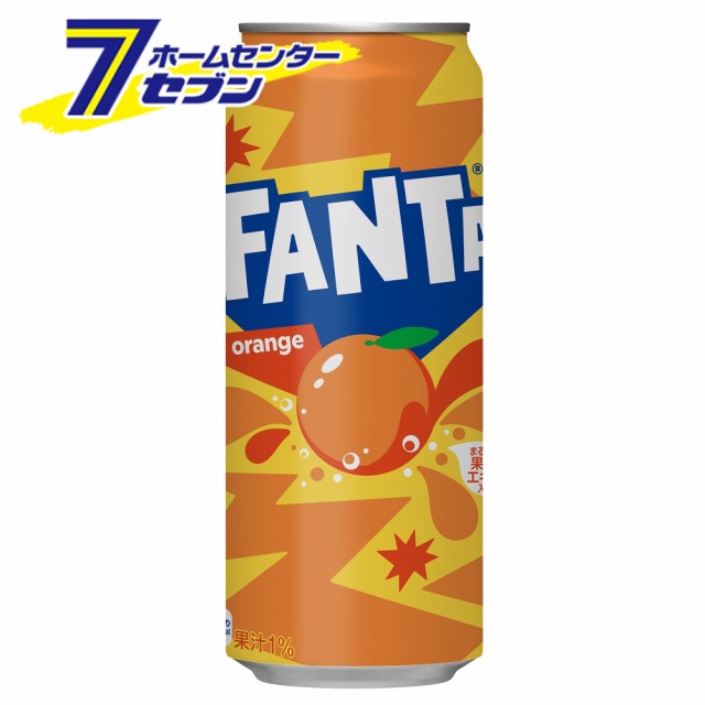 他サイト：  ファンタオレンジ500ml缶コカ・コーラ [【ケース販売】 コカコーラ]【メーカー直送:代引き不可】の商品画像