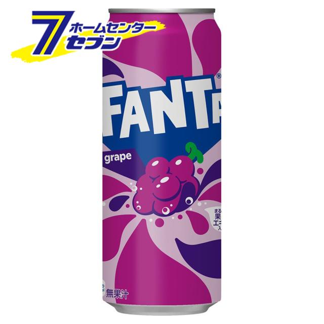 他サイト： ファンタグレープ500ml缶コカ・コーラ [【ケース販売】 コカコーラ]【メーカー直送:代引き不可】の商品画像