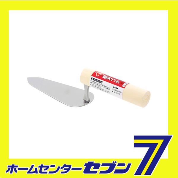 他サイト： ステンレス柳刃鏝 120MM藤原産業 [大工道具 左官鏝 柳刃鏝]の商品画像