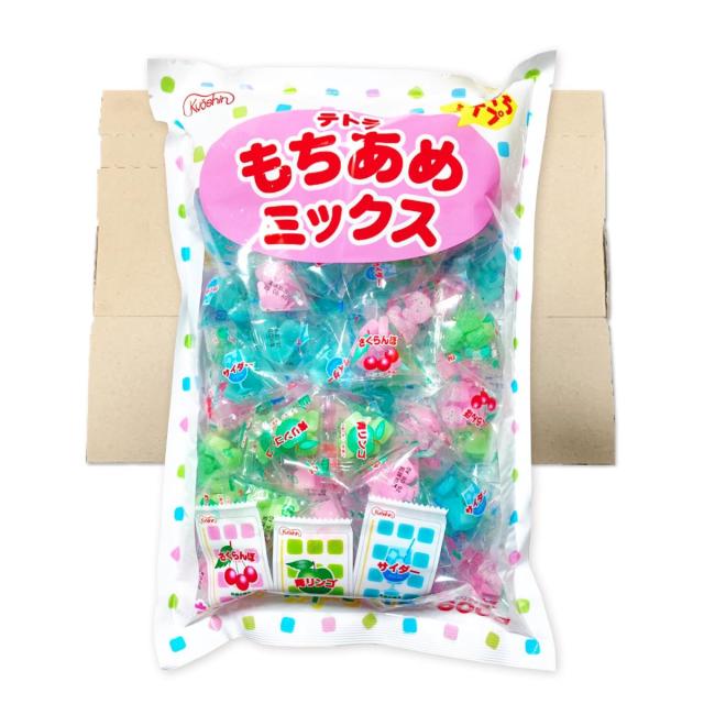 他サイト： 共親製菓 テトラもちあめミックス 500g 単品 餅飴 ソフトキャンディ フルーツ味 個包装 お菓子 まとめ買い おやつ 携帯用の商品画像