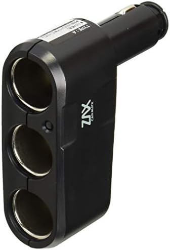 他サイト： カーメイト 車用 シガーソケット 3連 ダイレクト ブラック CZ259の商品画像