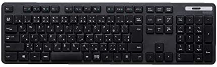 他サイト： エレコム キーボード ワイヤレス (レシーバー付属) メンブレン 薄型 フルキーボード ブラック TK-FDM110TXBKの商品画像