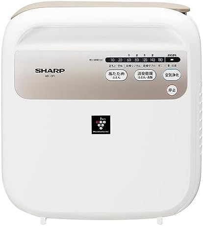他サイト： シャープ(SHARP) 布団乾燥機 ダニ退治 乾燥 温風 くつ乾燥 プラズマクラスター UD-CF1Wの商品画像