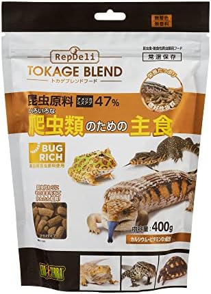 他サイト： エキゾテラ GEX EXOTERRA トカゲブレンドフード400g 昆虫原料47% アメリカミズアブ使用 高嗜好性 いろいろな爬の商品画像
