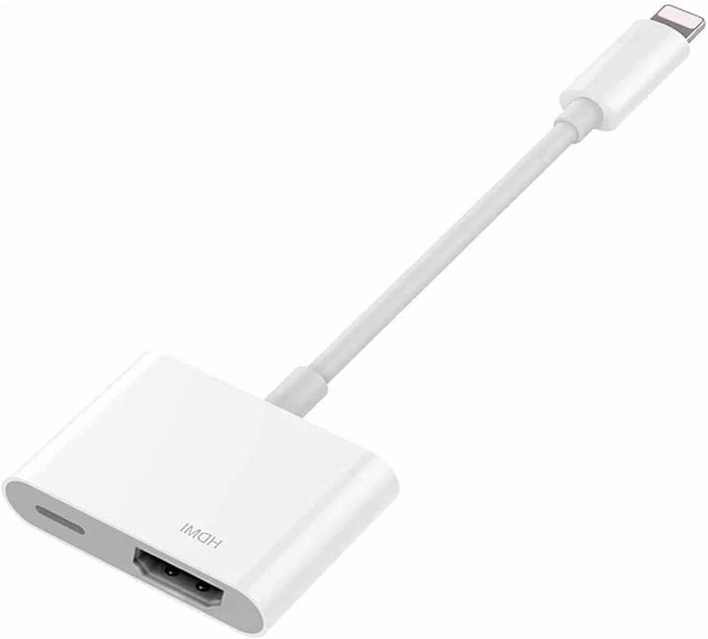 Phone Lightning HDMI 変換アダプタ ライトニング 新版バージョン Digital AVアダプター HDMIケーブル  コネクタケーブル1080P 設定不要 の通販はau PAY マーケット - 精緻生活