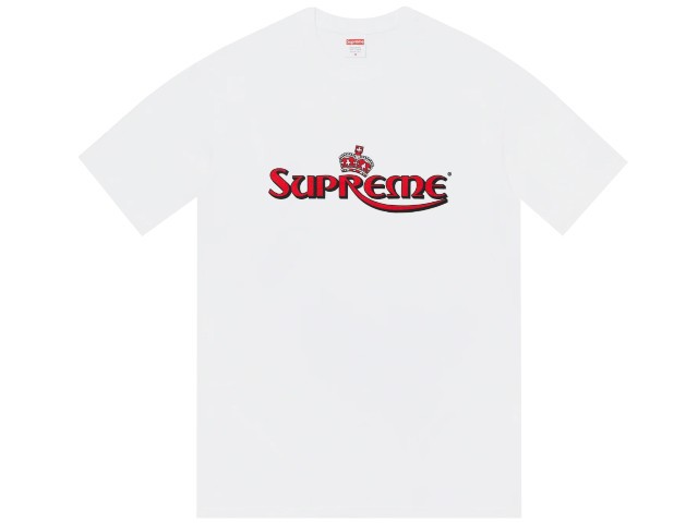 Supreme Crown Tee White シュプリーム クラウン Tシャツ ホワイト ...