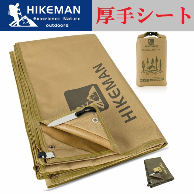 HIKEMAN テント タープ ポール 固定用 ホルダー ４個組 ロッドホルダー