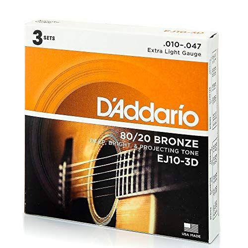 他サイト： Daddario ダダリオ EJ10-3D  Ex.Light 010-047(1803203328) 取り寄せ商品の商品画像