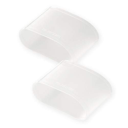 他サイト： エレコム スマートウォッチ リスト バンド カバー 2個入 Lサイズ 水中仕様 伸縮性 スポーツ ジム プール クリア(SW-Wの商品画像