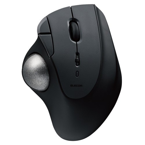 他サイト： エレコム トラックボールマウス/IST/36mmボール/親指/ベアリング支持/Bluetooth/5ボ(M-IT11BRBK) の商品画像