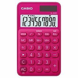 他サイト： カシオ計算機 SL-300C-RD-N カシオ手帳型カラフル電卓 メーカー在庫品の商品画像