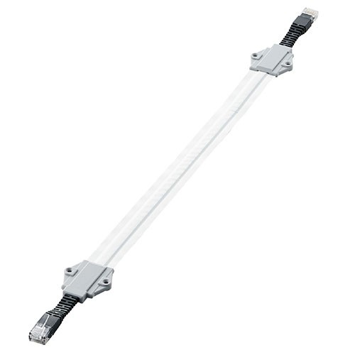 他サイト： エレコム CAT6A準拠すき間用LANケーブル(屋外対応版)(LD-VAPF6A/SV04) メーカー在庫品の商品画像