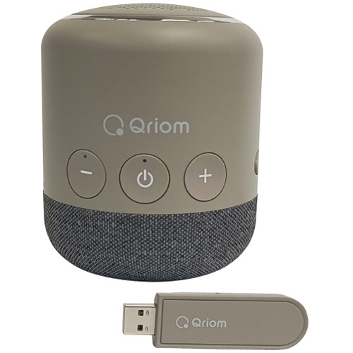 他サイト： 山善(YAMAZEN) Qriom テレビ用お手元スピーカー ベージュ 1台(YTR-D500(BE)) 目安在庫=○の商品画像