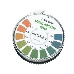 他サイト： アズワン pH試験紙 ロール (1巻) pH0.5-5.0 目安在庫=○の商品画像