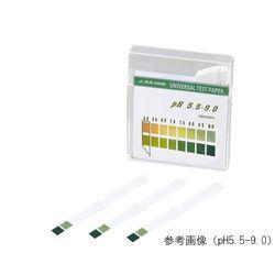 他サイト： アズワン pH試験紙 スティック 1箱(100枚入) pH3.8-5.4 目安在庫=○の商品画像