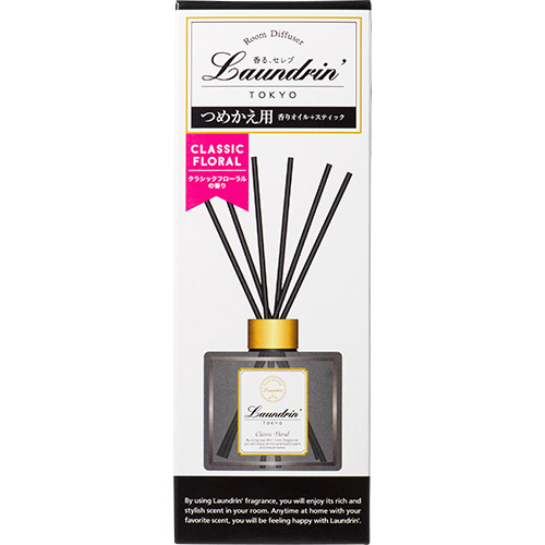 他サイト： ネイチャーラボ ランドリン ルームディフューザー クラシックフローラル 詰替 80ml 1個(NL6201) 取り寄せ商品の商品画像