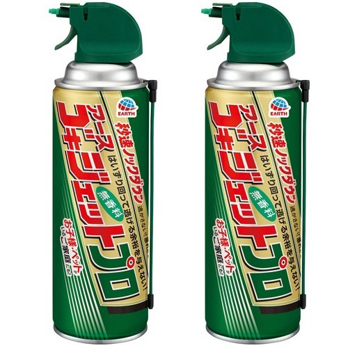 他サイト： アース製薬 ゴキジェットプロ 450ml 1パック(2本)(096913) 目安在庫=○の商品画像