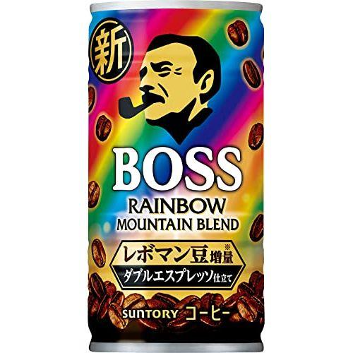 他サイト： サントリー コーヒー ボス レインボーマウンテンブレンド 185g ×30本(4901777235298 x30) 取り寄せ商品の商品画像