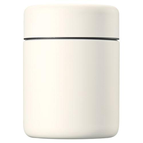 他サイト： キホンノ スープジャー400ml ホワイト 【9×9×12.0cm】 パッキンひとつでお手入れしやすい(L1138087) 取りの商品画像