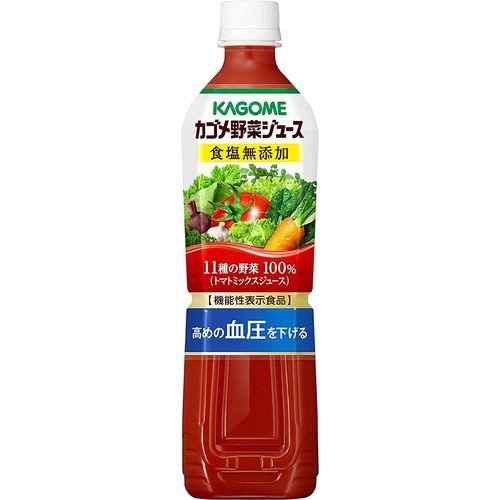 他サイト： カゴメ 野菜ジュース食塩無添加  720ml×15本[機能性表示食品](4901306078129 x15) 取り寄せ商品の商品画像