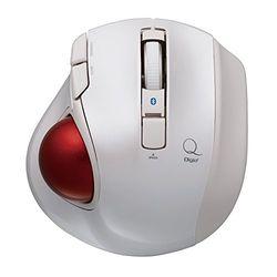 他サイト： Digio 2 トラックボール Bluetoothマウス 5ボタン ホワイト MUS-TBLF134W 取り寄せ商品の商品画像