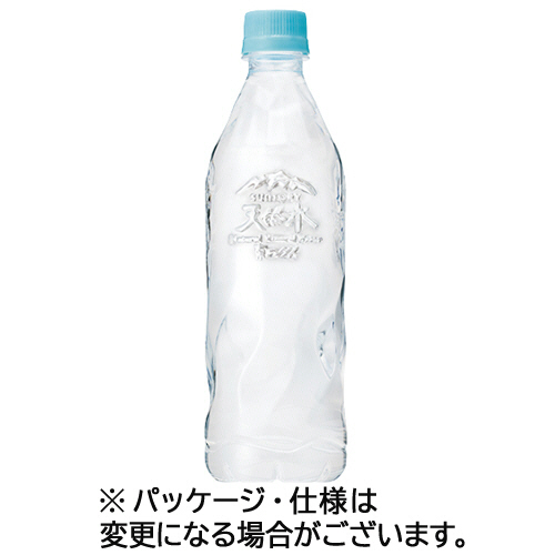 他サイト： サントリー 天然水 ラベルレス 550mL ペットボトル 1ケース(24本)(369887) 目安在庫=○の商品画像