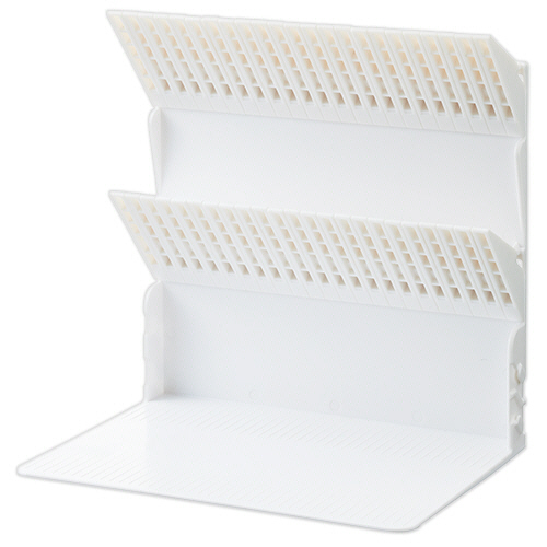 他サイト： リヒト 1冊でも倒れないブックスタンド A4  ホワイト(A-3577-0) 目安在庫=○の商品画像