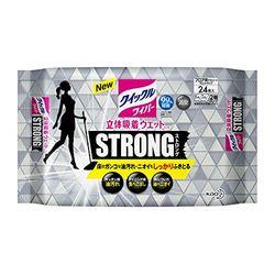 他サイト： 花王(kao) クイックル立体吸着ウエットシートストロング 24枚(4901301370549) 目安在庫=○の商品画像