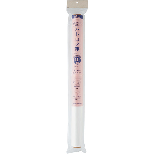 他サイト： クロバー ハトロン紙 ロールタイプ21M巻 1個(39-322) 目安在庫=○の商品画像