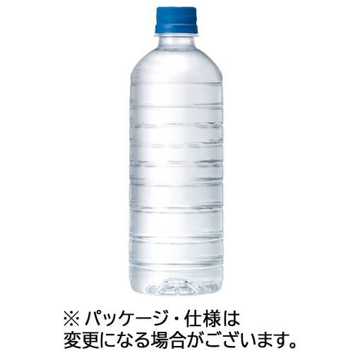 他サイト： キリンビバレッジ 自然が磨いた天然水 ラベルレス 600mL ペットボトル 1ケース(24本)(093389) 目安在庫=○の商品画像