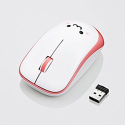 他サイト： エレコム 省電力 長持ち ワイヤレスマウス USB 3ボタン IR LED 静音(M-IR07DRSPN) メーカー在庫品の商品画像