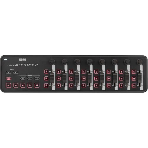 他サイト： KORG コルグ KORG USBコントローラー nanoKONTROL2 BK(nanoKNTRL2 BK) 仕入先在庫品の商品画像