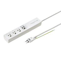 他サイト： サンワサプライ パソコン連動タップ(IC記憶式) 3P・4個口 2m TAP-RE34M-2 メーカー在庫品の商品画像