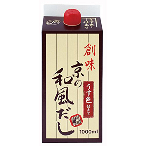 他サイト： 創味食品 創味 京の和風だし 1000ml 1個(648697) 取り寄せ商品の商品画像
