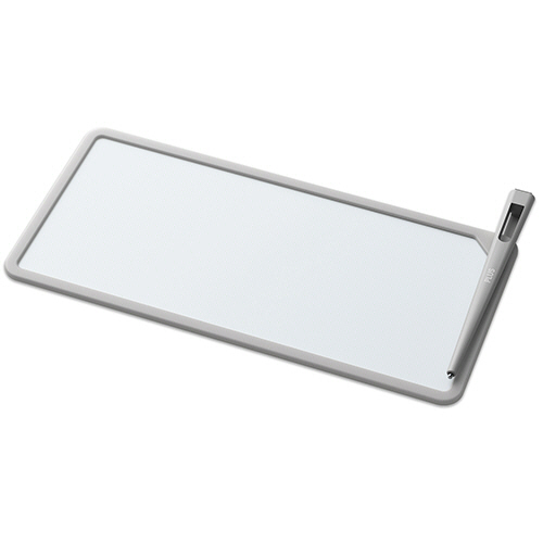 他サイト： プラス クリーンノート Kaite メモ A4×1/3 グレー 1台(KM-1021A-GY) 目安在庫=○の商品画像