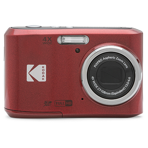 他サイト： コダック コンパクトデジタルカメラ PIXPRO レッド 1台(FZ45RD2A) 取り寄せ商品の商品画像