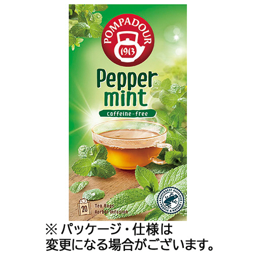 他サイト： ポンパドール ハーブティー ペパーミント ティーバッグ 1箱(20バッグ)(71052) 取り寄せ商品の商品画像
