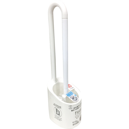 他サイト： ヨコズナクリエーション フロート トイレブラシ ケース付 アイボリー 1個(585059) 目安在庫=○の商品画像