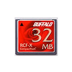 他サイト： バッファロー RCF-X32MY コンパクトフラッシュ 32MB 「RCF-Xシリーズ」 目安在庫=△の商品画像