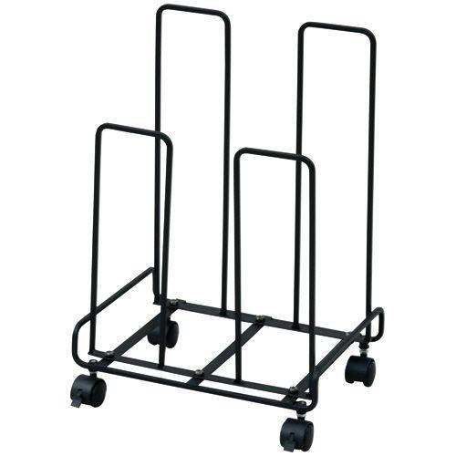 他サイト： 山善(YAMAZEN) ダンボール収納ワゴン ブラック 1台(RDSW-165(BK)) 目安在庫=○の商品画像