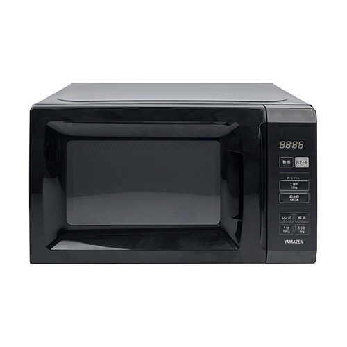 他サイト： 山善(YAMAZEN) 電子レンジ 17L ブラック 1台(YRM-HF171(B)) 取り寄せ商品の商品画像