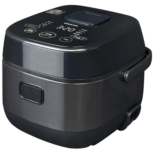 他サイト： 山善(YAMAZEN) IH炊飯器 3合炊き ブラック 1台(YJK-E051(B)) 目安在庫=○の商品画像