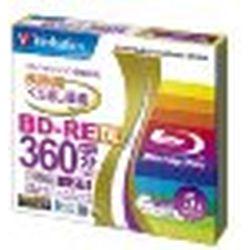 他サイト： Verbatim BD-RE(Video) 片面2層 260分 1-2倍速 1枚5mmケース(透明)5P(VBE260NP5V1の商品画像