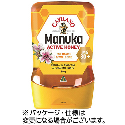 他サイト： 明治屋 カピラーノアクティブマヌカハニー MG30+ 340g 1個(176543) 取り寄せ商品の商品画像