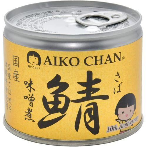 他サイト： 伊藤食品 あいこちゃん 鯖 サバ 味噌煮 190g【12缶セット】(4953009112440 x12) 取り寄せ商品の商品画像