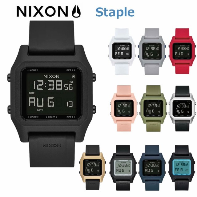 rv v h jN\ NIXON Staple XeC...
