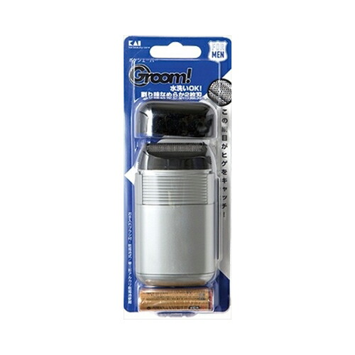 他サイト： 貝印 HC1109GROOMポケシェーバー 送料無料の商品画像