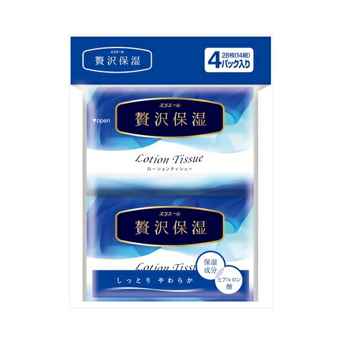他サイト： 大王製紙 エリエール贅沢保湿ポケット 14W4P メール便送料無料の商品画像